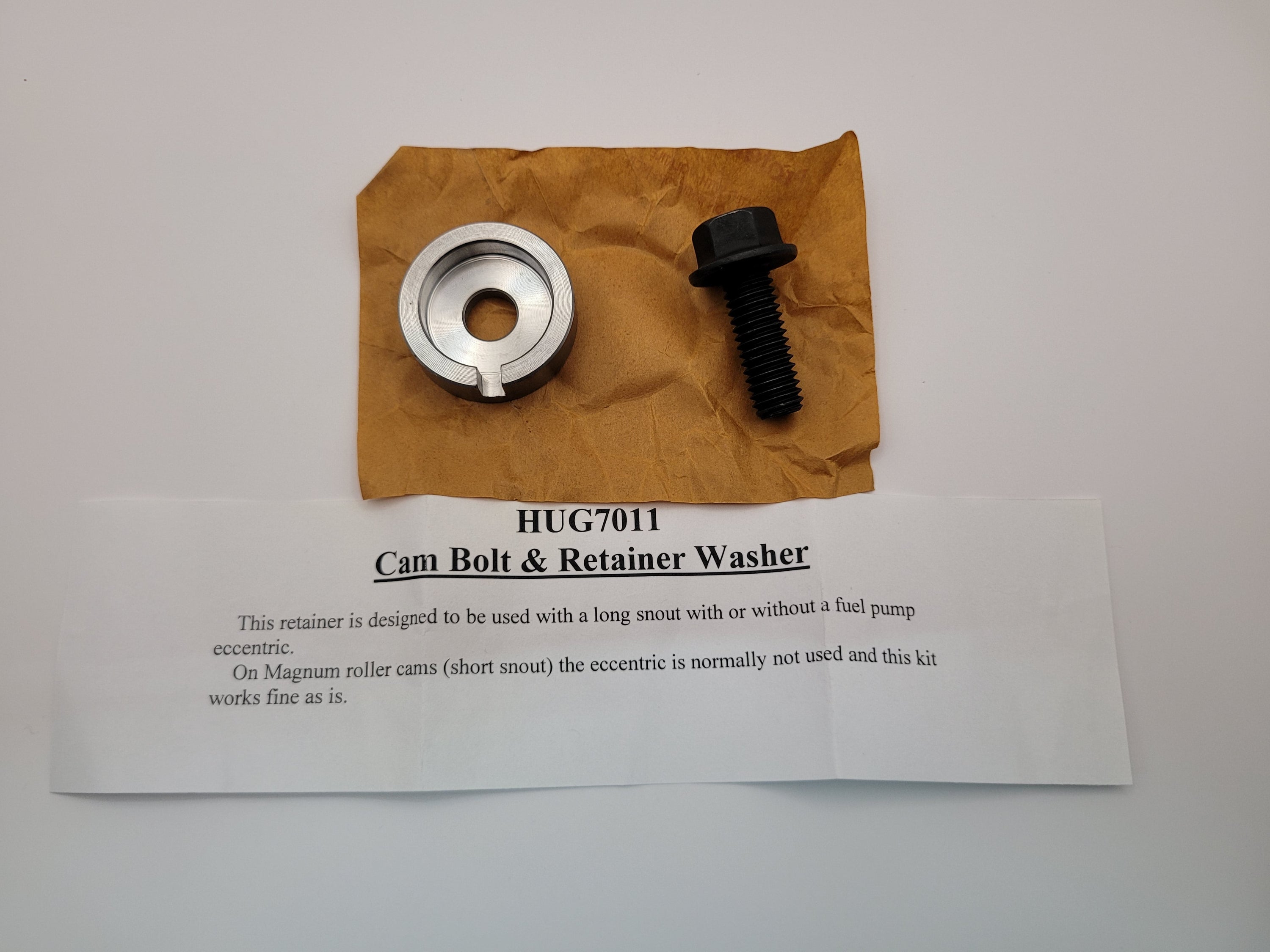 Magnum Cam Bolt & Washer