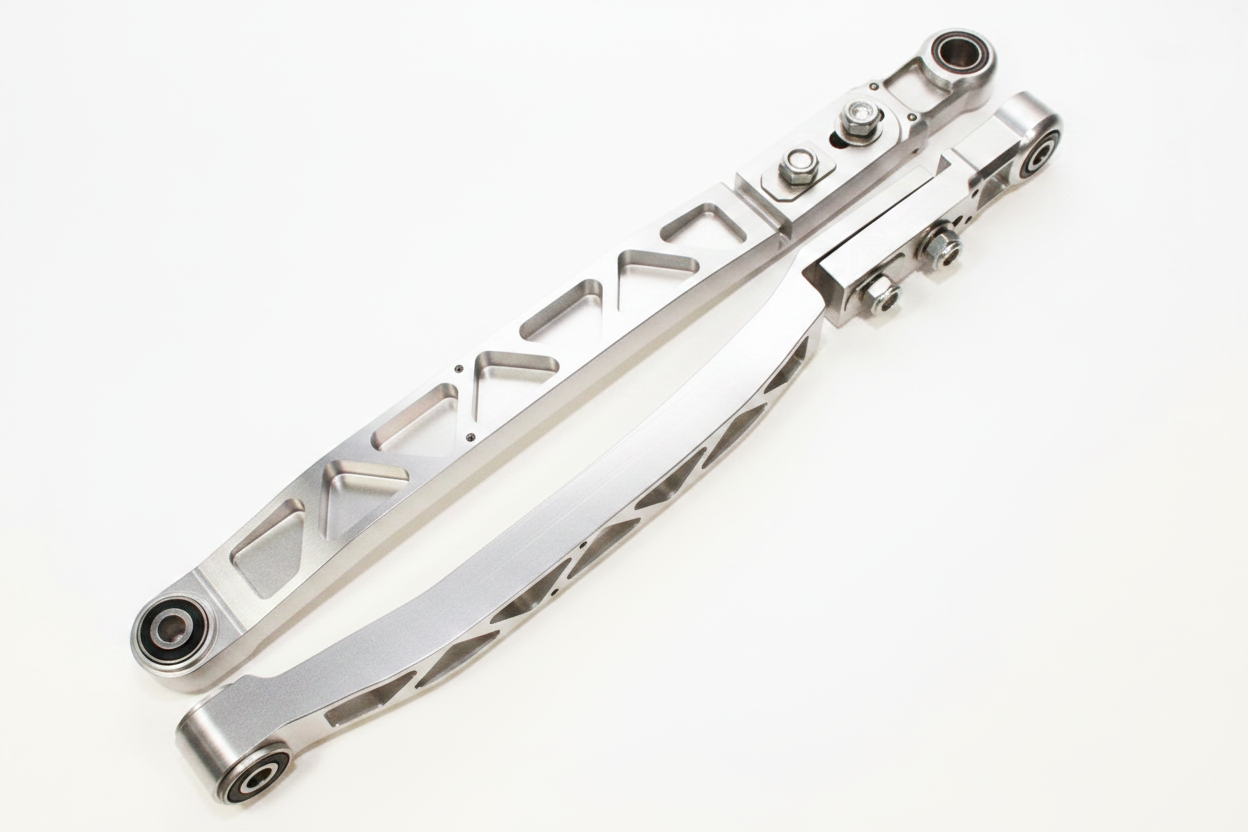 Clear Anodized Control Arms